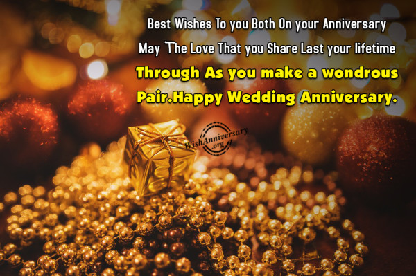 Best Wishes To You Both On Your Anniversary-wa12