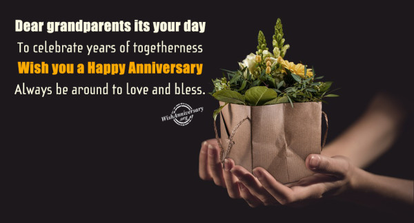 Dear Grandparents Its Your Day To Celebrate Years Of Togetherness-wa302