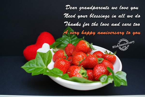 Dear Grandparents We Love You-wa41