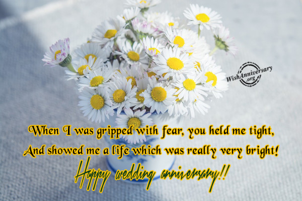 You Showed Me A Life - happy Anniversary Husband-wa56